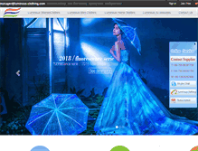 Tablet Screenshot of lightingcloth.com